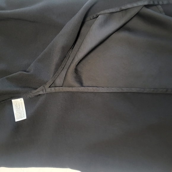 Elegant Black Slip Dress Size 2x - Picture 4 of 5